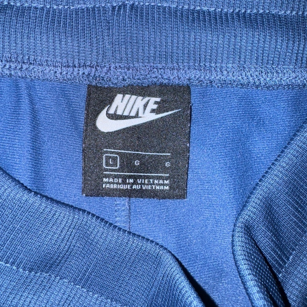 Nike Sportswear Heritage Track Pant Women’s Size L Blue & White CD4152-469 NWT - Picture 3 of 7